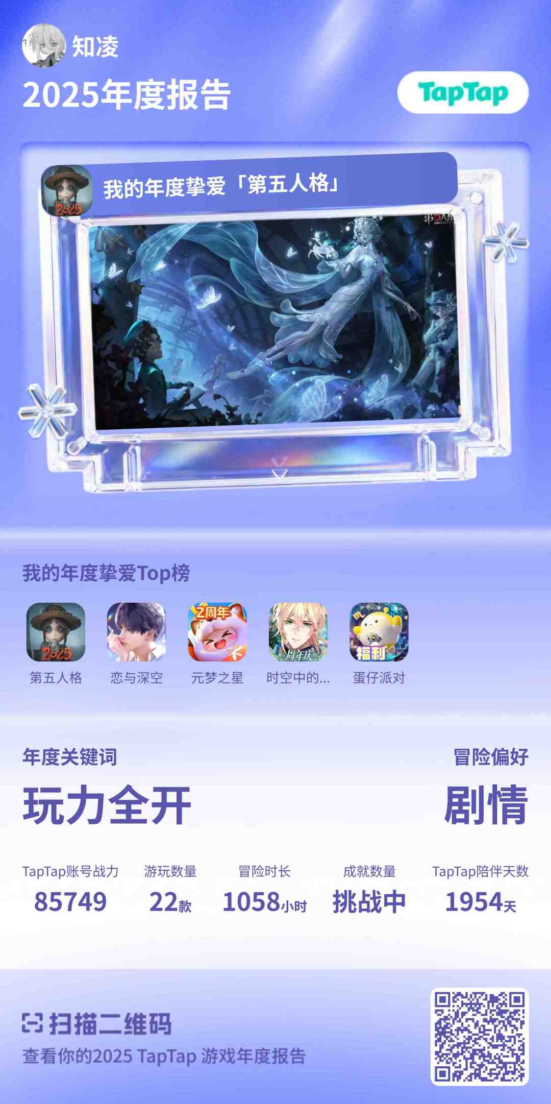 今天入了第五人格坑 1