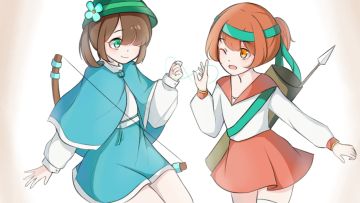 摸了一个双弓箭(˶＞＜˵)