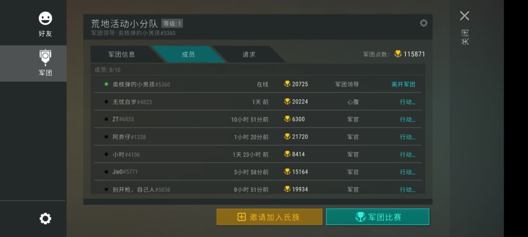 来两个正常活跃的就行 1