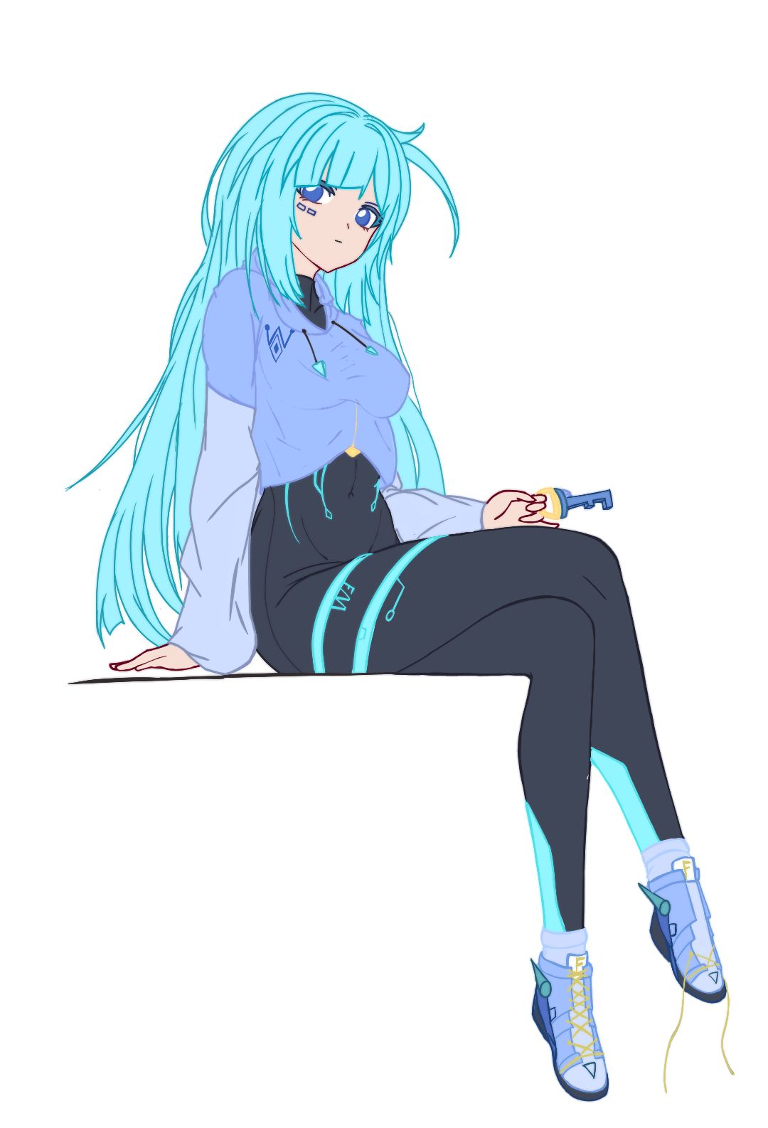 给女儿菲梦换新衣服 1