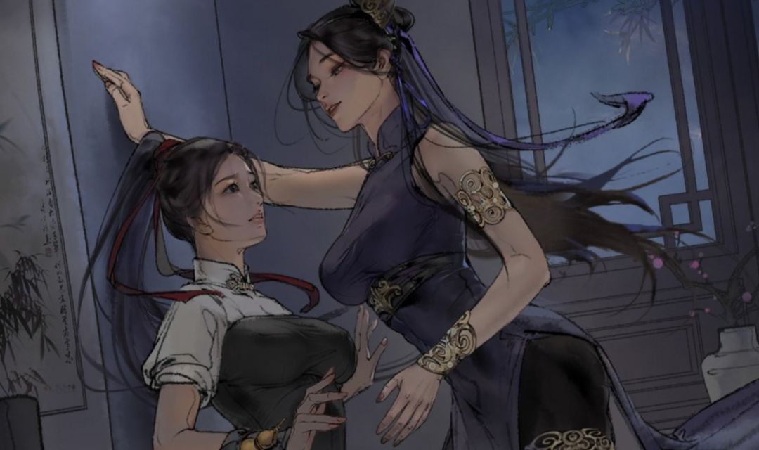 单凭介娘们,制作组就得给美工磕一个 2