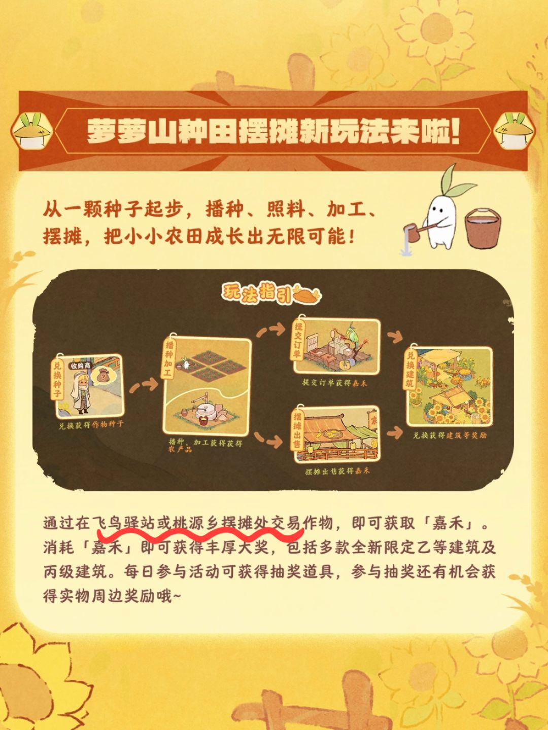桃源｜全新种田玩法上线✅返场商店夯爆了 3