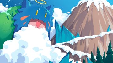 ​警告！警告！天盖雪山出现不明物体！
它看起来就像...
MIO?