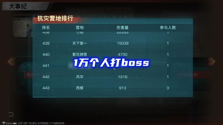 一万个人打BOSS!会员服人越来越多!截图