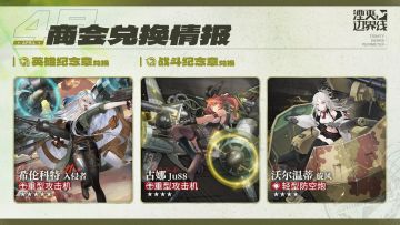 『湮灭：边界线』4月商会兑换情报