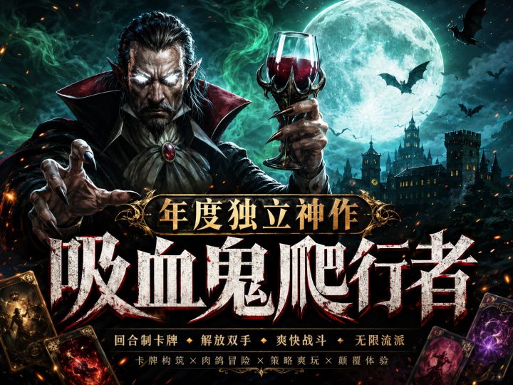 年度游戏稳了!吸血鬼爬行者凭实力碾压一众卡牌游戏截图