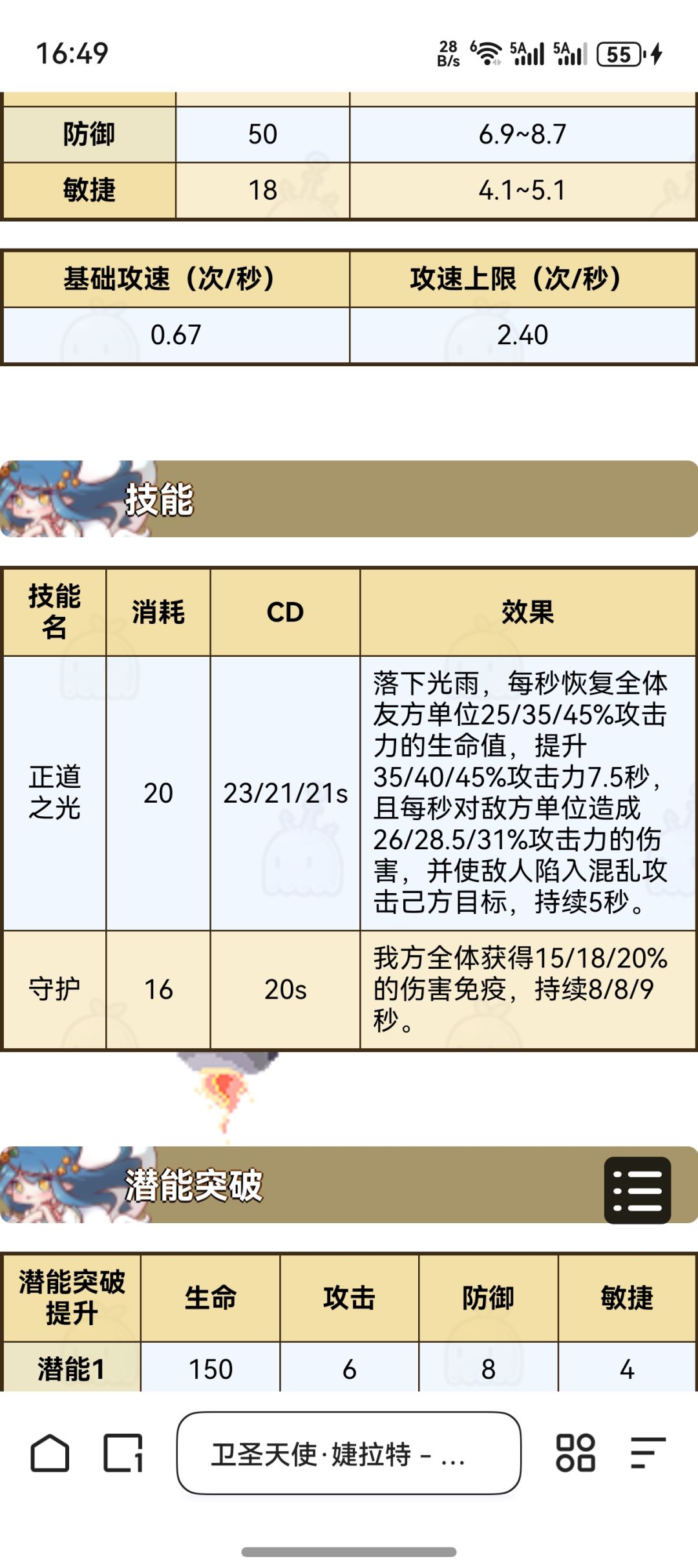 大佬们圣卫是不是削弱过了呀 2