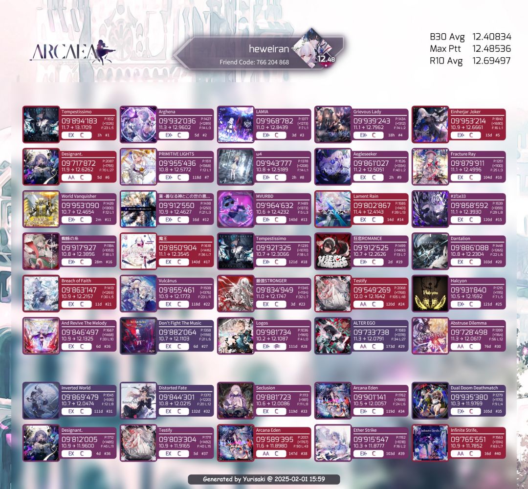 单曲ptt13达成!!! 3