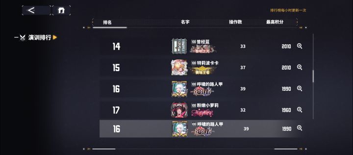 拼尽全力仍无法突破2000分截图