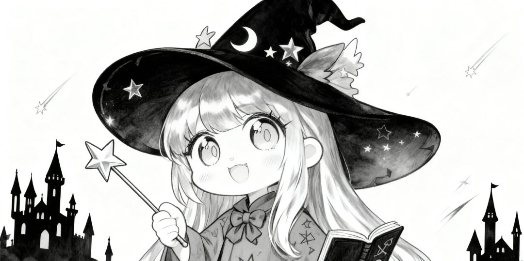 「卡普拉的魔法涂鸦间」魔法小巫女 1
