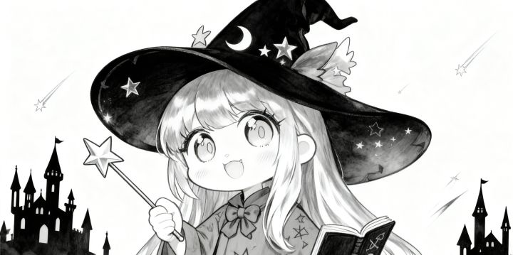 「卡普拉的魔法涂鸦间」魔法小巫女截图