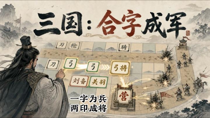 同字就合反而会吃亏,《三国:合字成军》新手最该学会留字成将截图