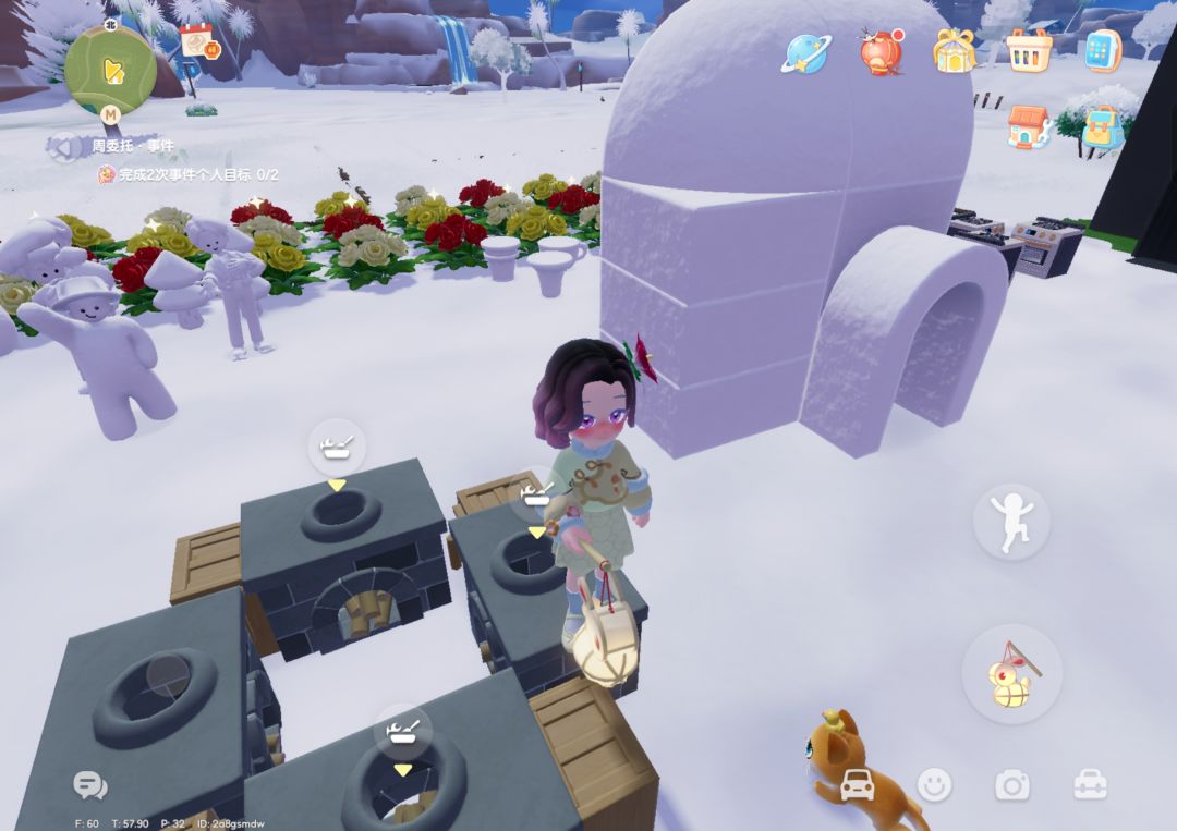 宝宝们,雪屋这里怎么拼出来 2