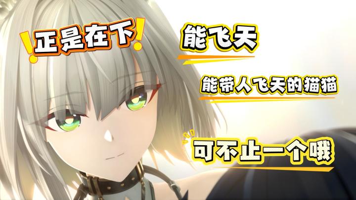 谁能一只能打能奶还能飞天的猫猫呢?#明日方舟#明日方舟七周年截图