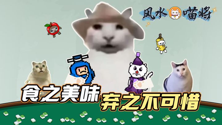 麻将还有弃牌流?猫meme教你怎么打!截图