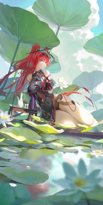 太热了，分享一下清凉凉滴鸣潮美图吧￣▽￣