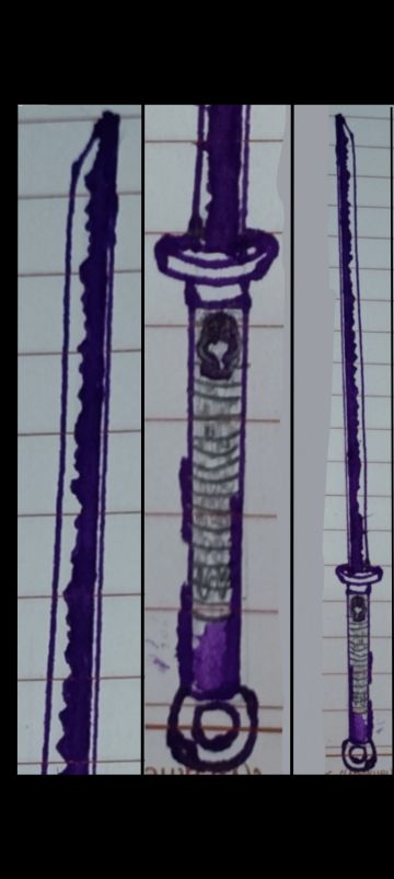 铸兵酱设计：环首唐刀--紫苏