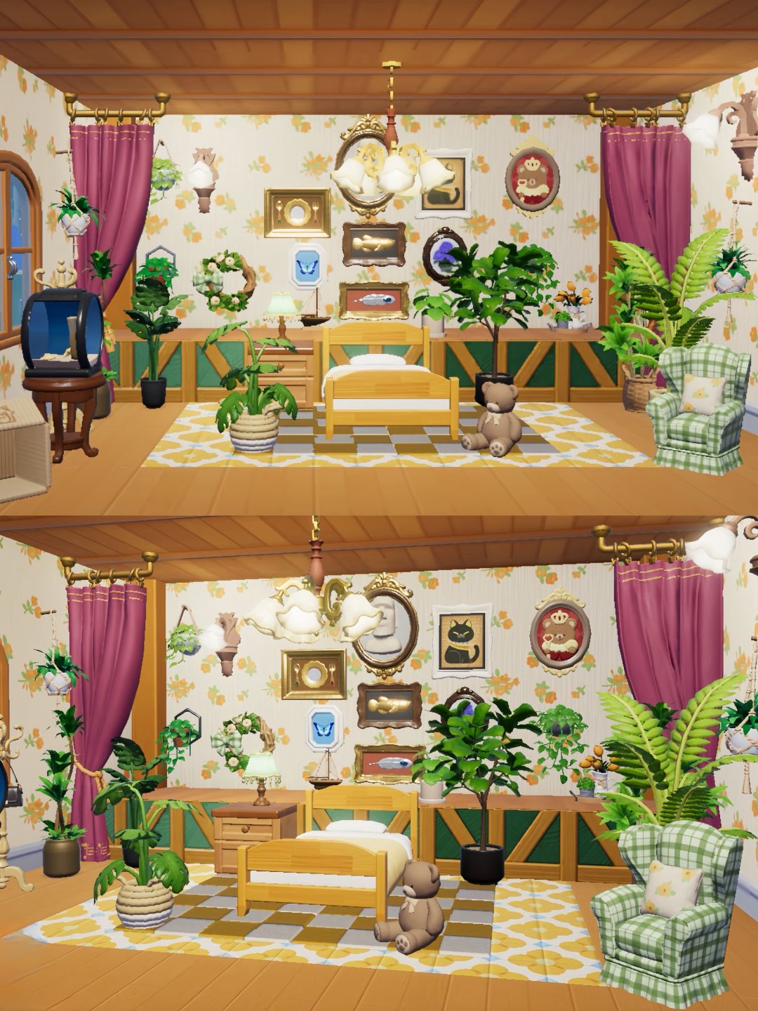 心动小镇复古田园风小屋（附家具清单） 2