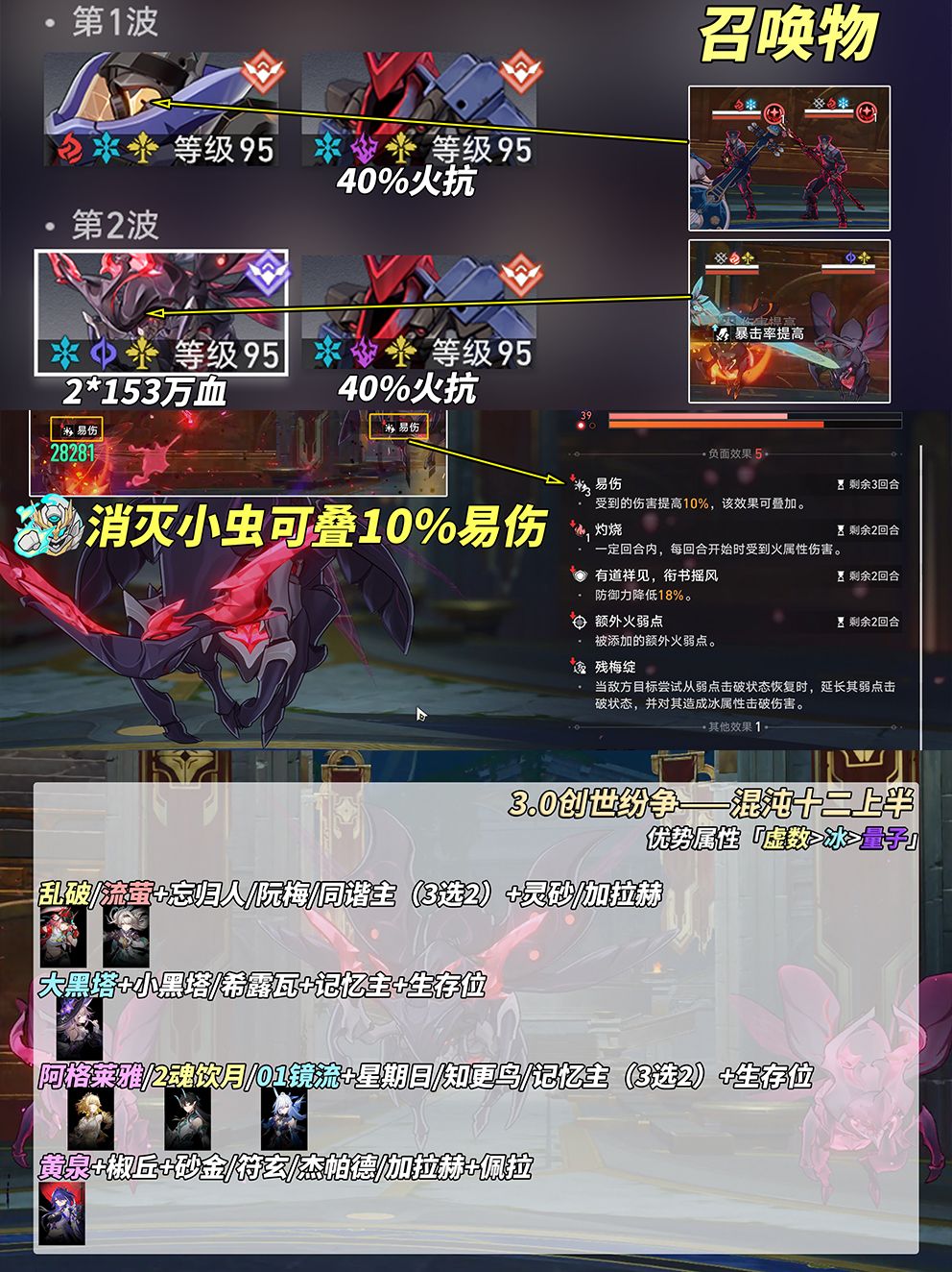 【V3.0攻略】混沌回忆创世纷争|角色配队 2