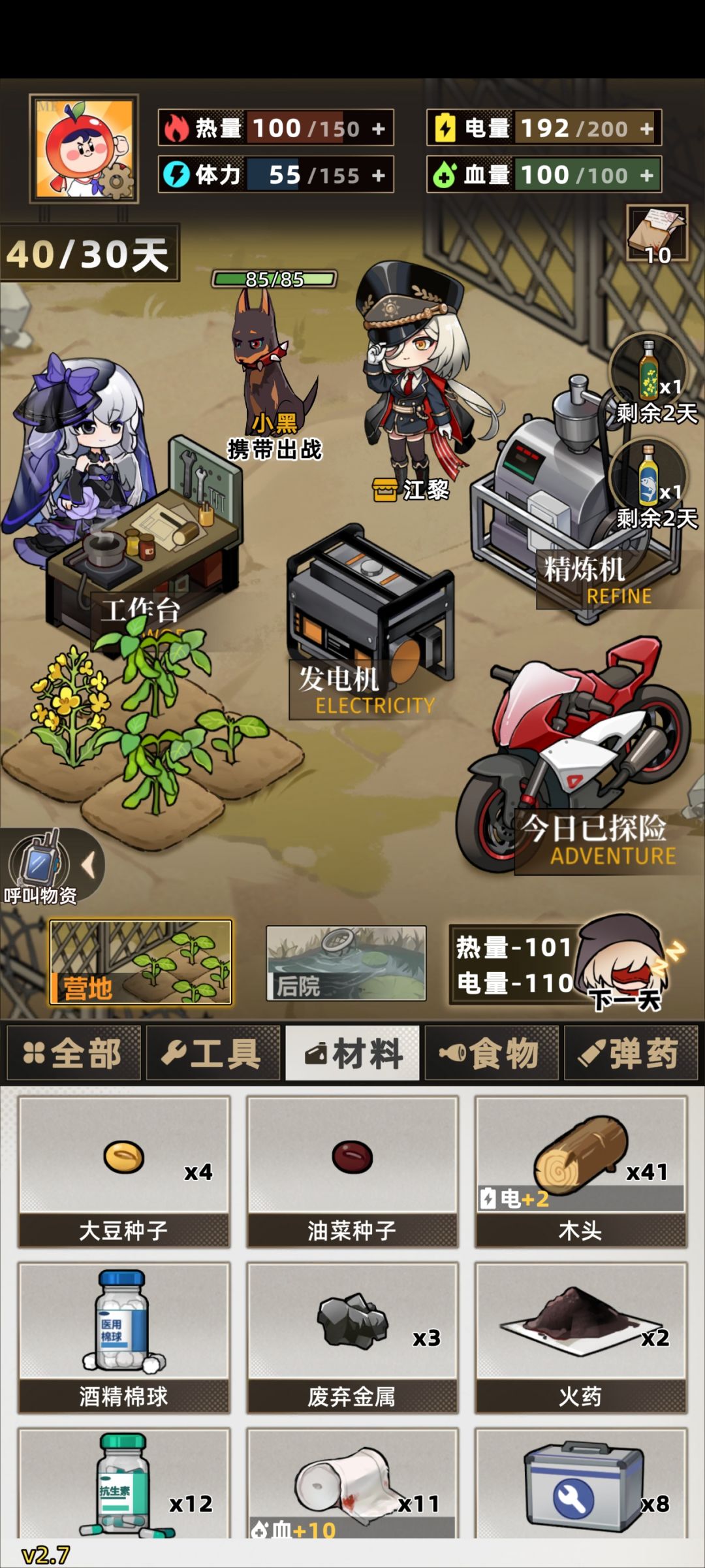 没吃的了 3