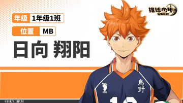 「球员介绍 | 日向翔阳」