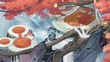 实机演示！打造国风修仙美术的天花板，没在怕的。