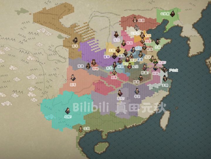 无悔华夏•诸侯讨董剧本势力分布图截图