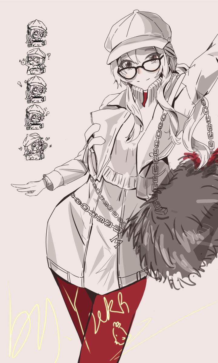 之前画的小飞鼠。截图