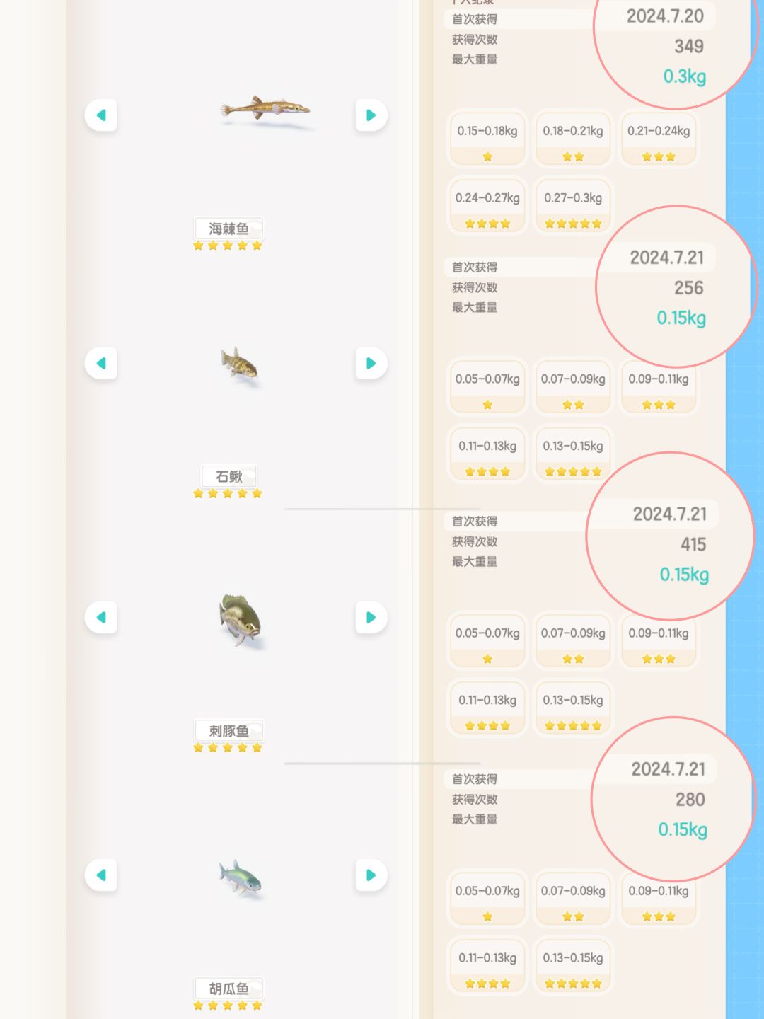 心动小镇初级鱼佬看图鉴，顶级鱼佬看？ 4