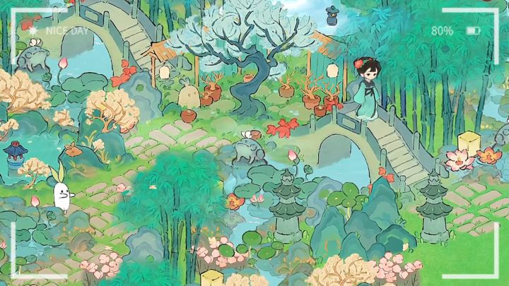五月桃源布局展示：绿意浓浓春意闹截图