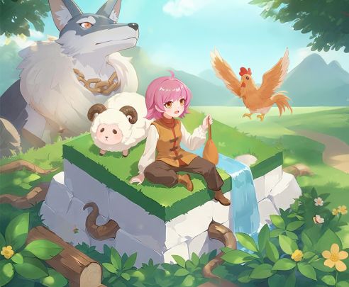 小镇少女拯救地球？良心工作室新游《不死鸟传说》现已正式上线！截图
