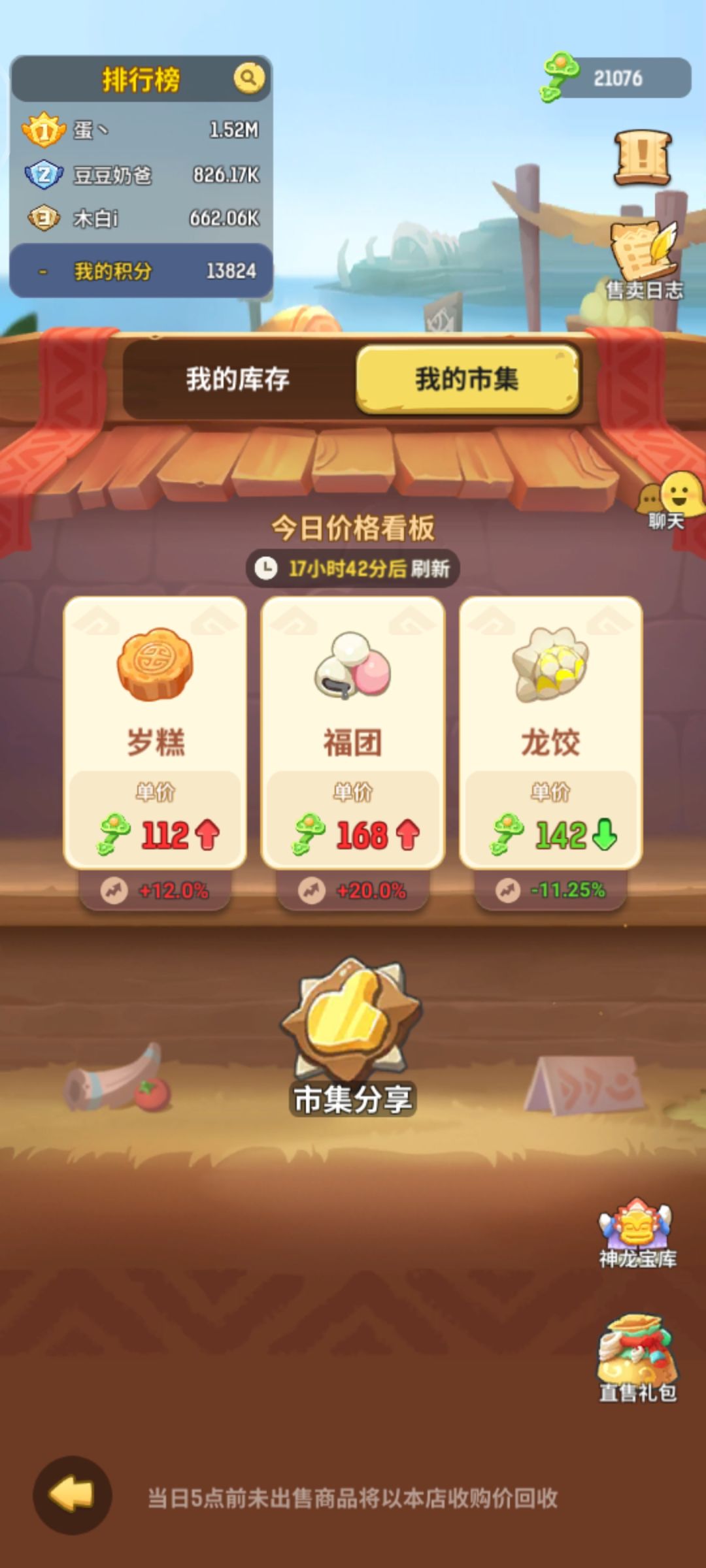 集市活动一点见解 1