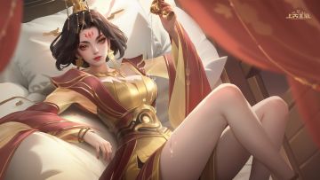 【上古王冠】角色动画+建模展示——武则天