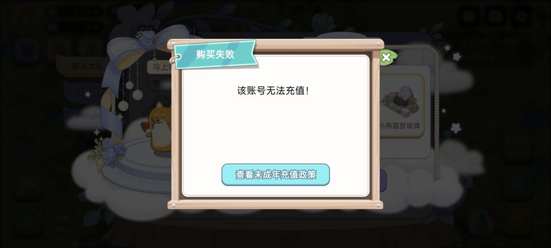 无法充值 1