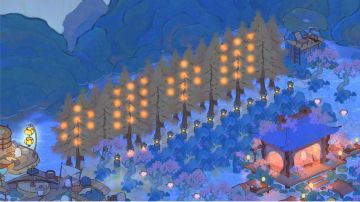 萝萝山智造场景3—水面灯光氛围营造！