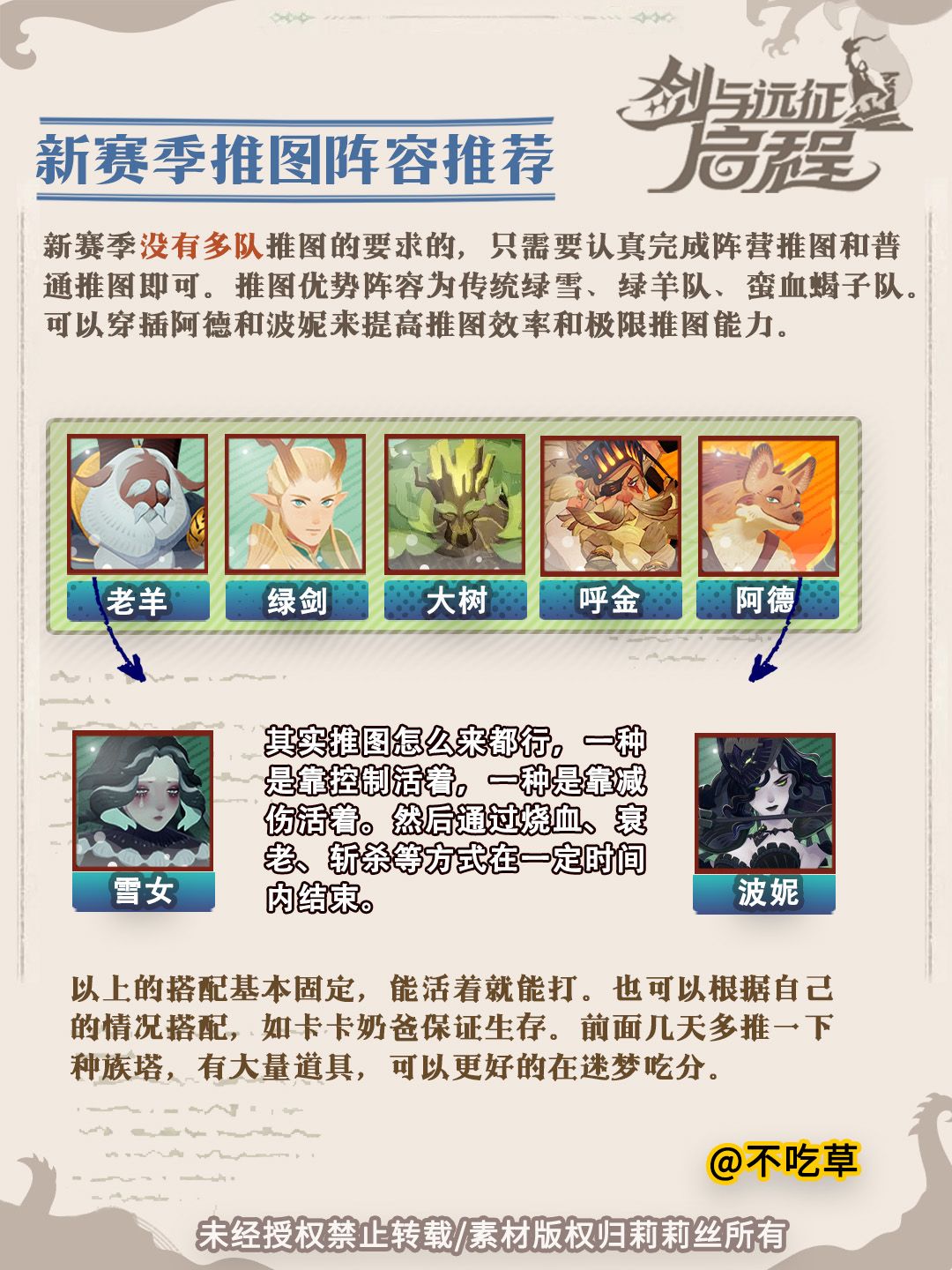 剑与远征启程:新赛季瑞图阵容推荐 3