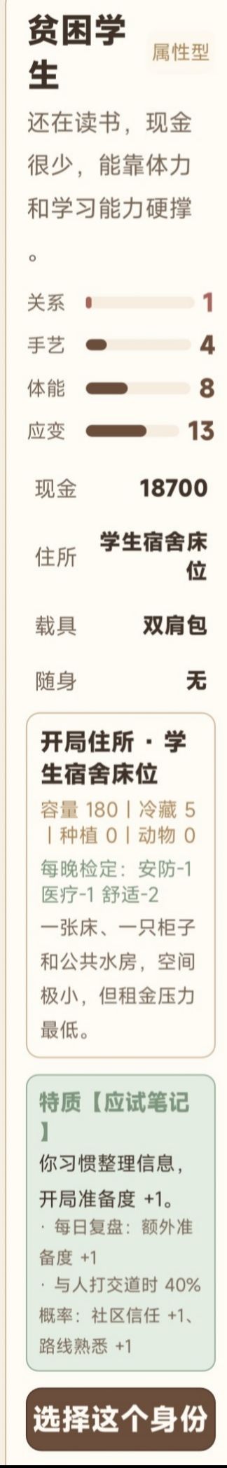 这是最贫穷的身份(成就资金增幅后)截图