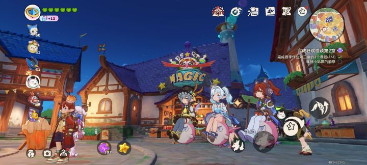 挂机日常截图