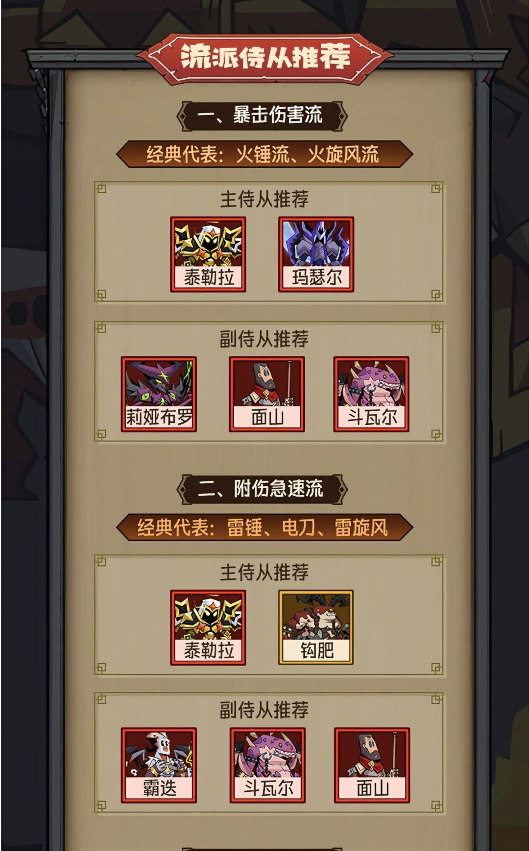 英雄没有闪侍从搭配攻略 2