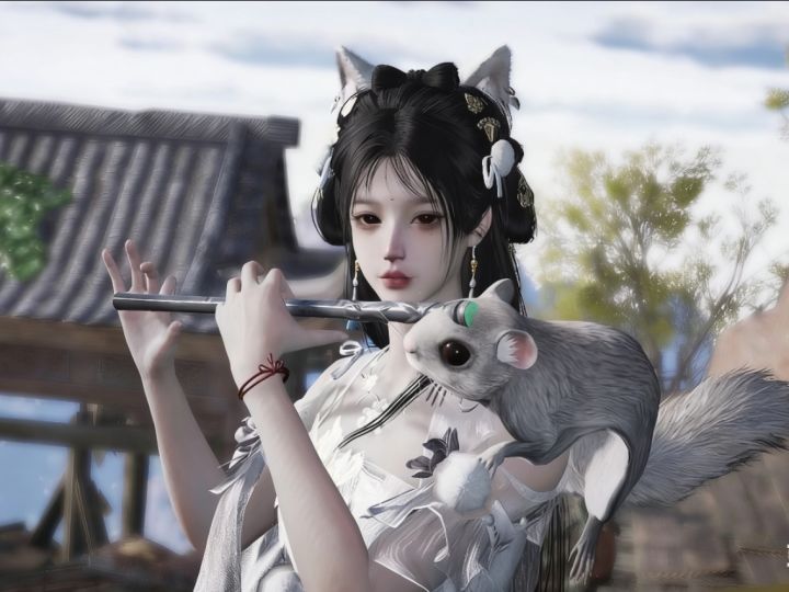 燕云的这个小飞鼠披肩也太可爱了吧!截图