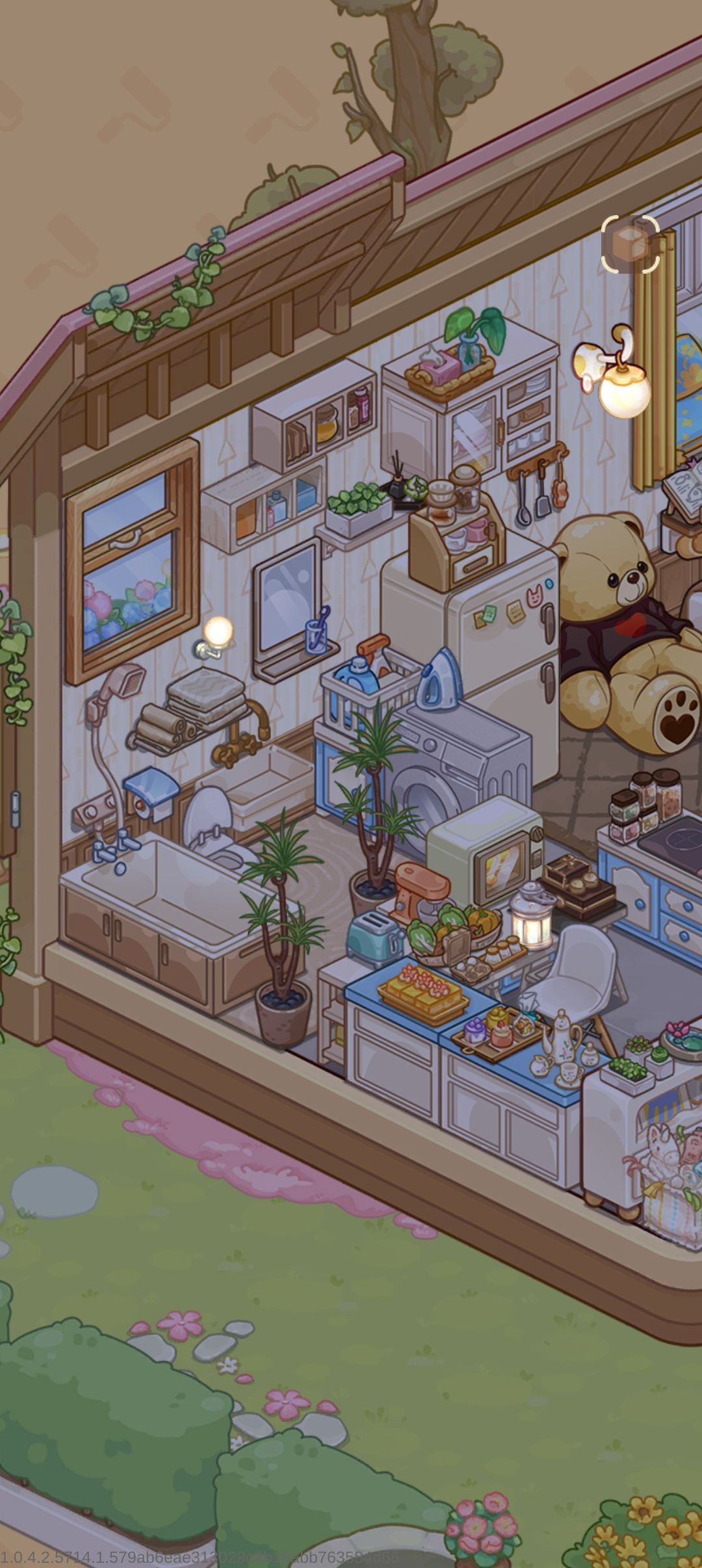 夜晚的小屋|突然发现用绿植当隔断也行唉 2