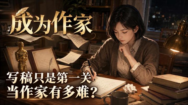 写稿只是第一关,当作家有多难?截图