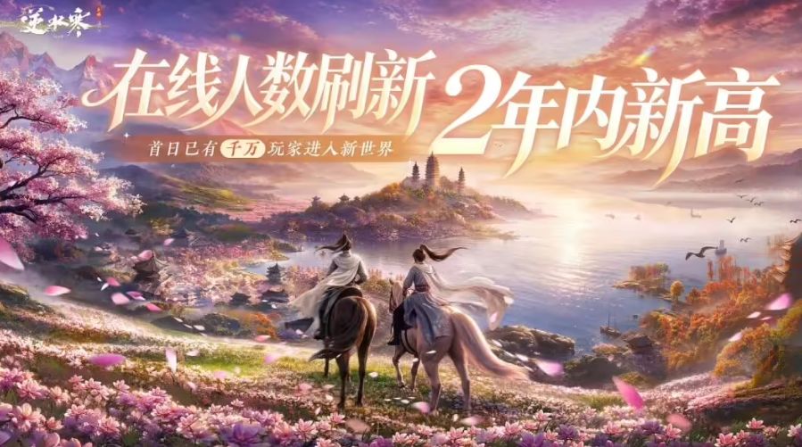 还送福利！逆水寒新世界开服首日千万在线，开发组送上感恩回馈礼截图