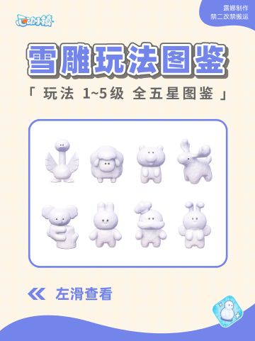 心动小镇 雪雕 全图鉴 玩法攻略