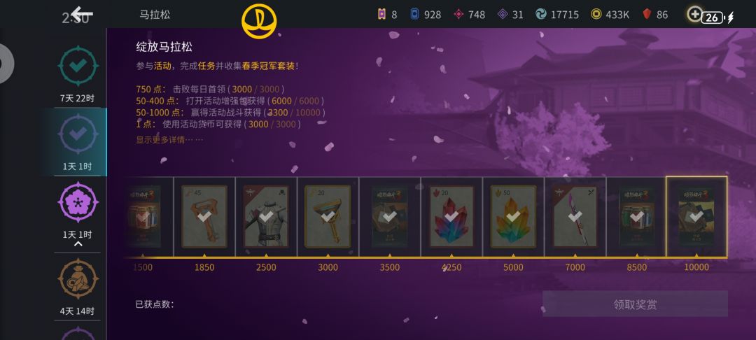 马拉松全部毕业 2