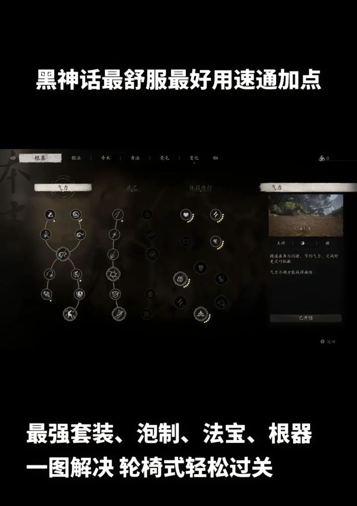 【轮椅打法】34h速通最强套装加点参考截图