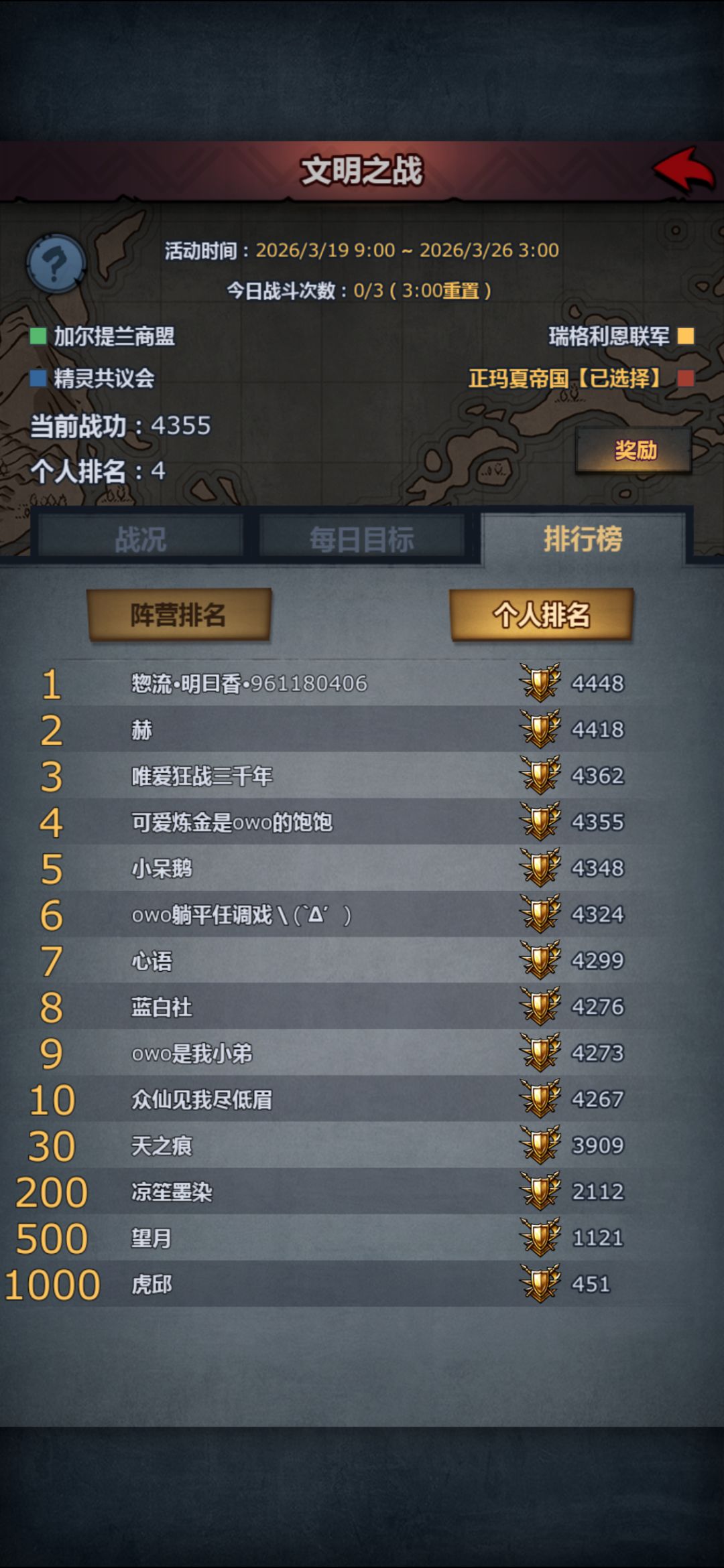左手默心右手炼金轻取前十🥰 3