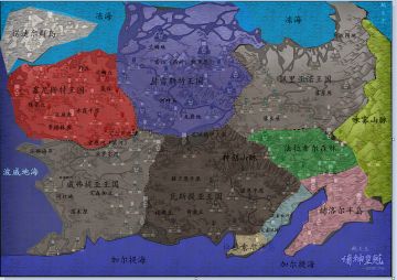 完整版地图，加尔提兰是圆的吗？
