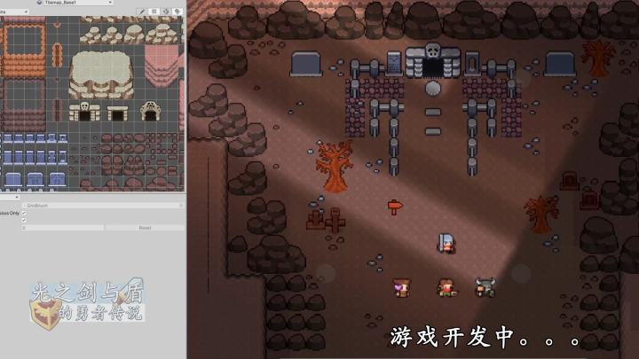 【场景】像素风地牢探索游戏开发中~勇者!Go!【开发日志009】截图