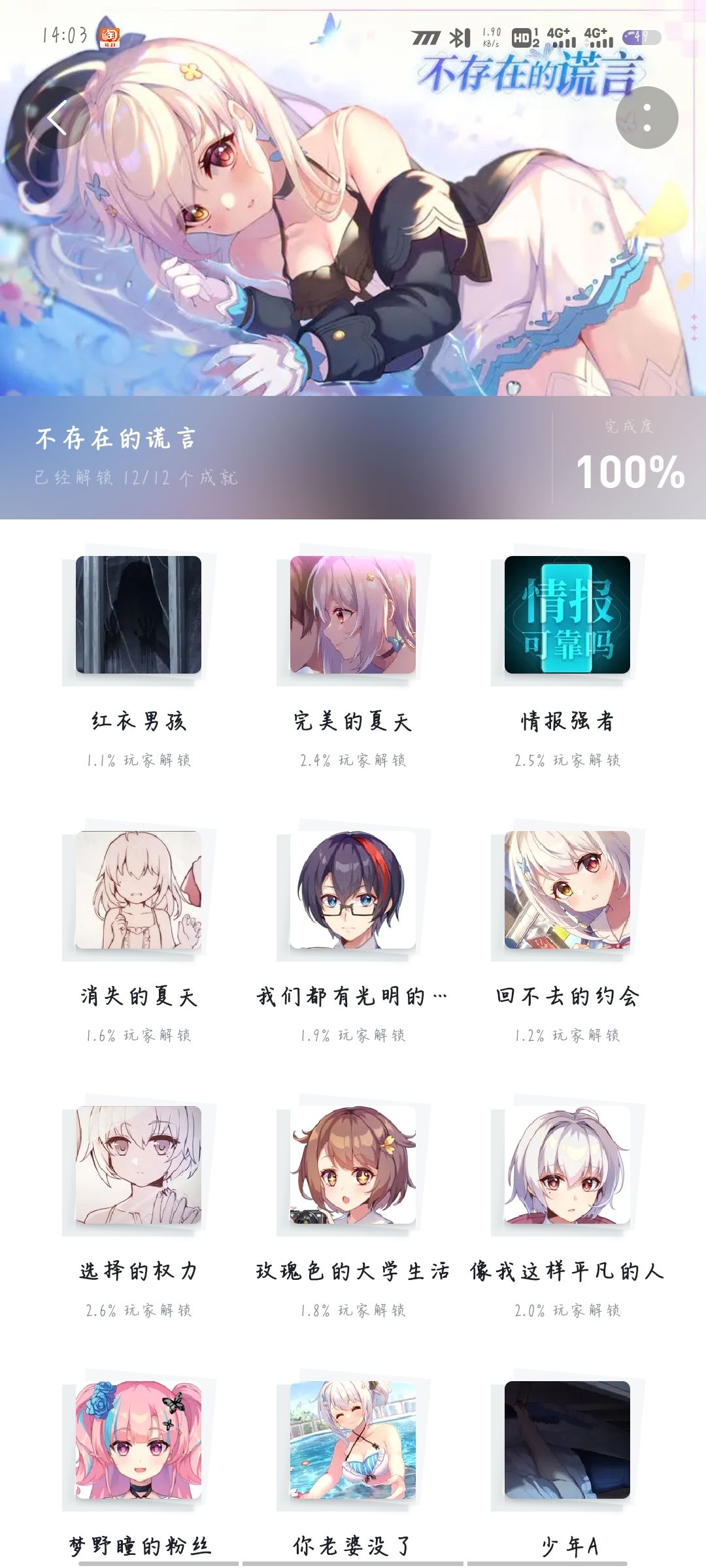结局全通了,说些感受吧 1